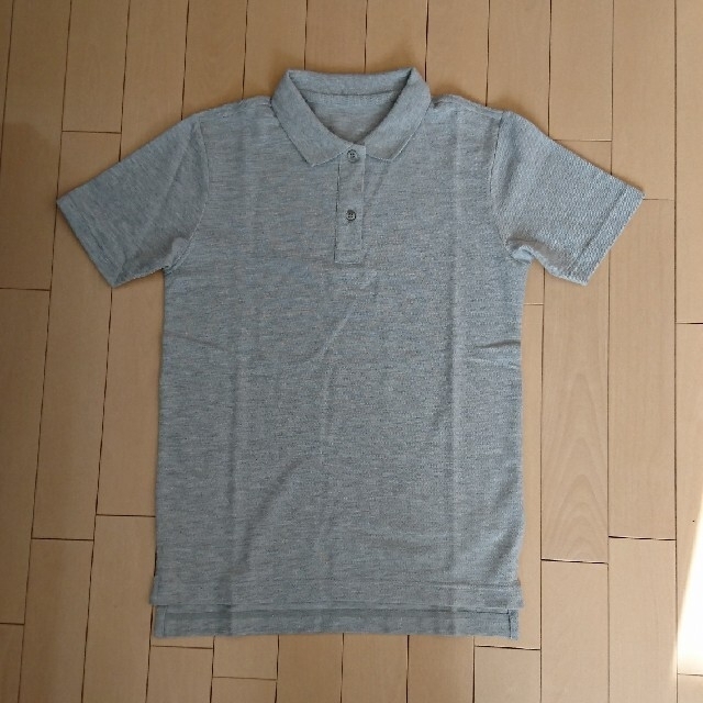 cecile(セシール)の新品 ポロシャツ(半袖) UVカット S グレー レディースのトップス(ポロシャツ)の商品写真