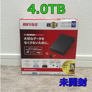バッファロー(Buffalo)のハードディスク 4TB HD-LD4.0U3-BKA バッファロー(その他)