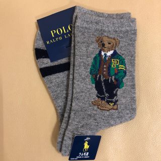 ポロラルフローレン(POLO RALPH LAUREN)のはなび様専用　新品　レディース ポロラルフローレン　ラム毛ソックス。(ソックス)