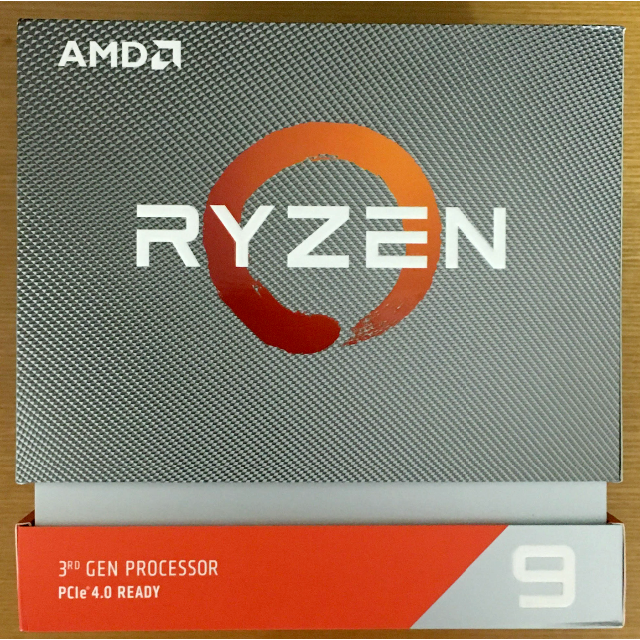 AMD RYZEN 9 3900XPCパーツ