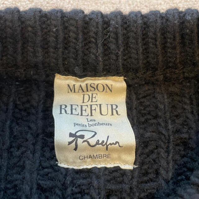 Maison de Reefur(メゾンドリーファー)のMAISON DE REEFUR  梨花着用 ケーブルニット レディースのトップス(ニット/セーター)の商品写真