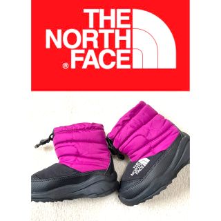 ザノースフェイス(THE NORTH FACE)のノースフェイス ヌプシブーツ キッズ靴♪15cm/ピンク(ブーツ)