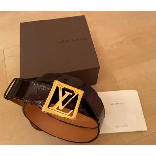 ルイヴィトン(LOUIS VUITTON)のルイヴィトン　エナメルベルト(ベルト)