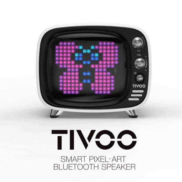 【新品・未開封】tivoo Bluetooth スピーカー　ホワイト