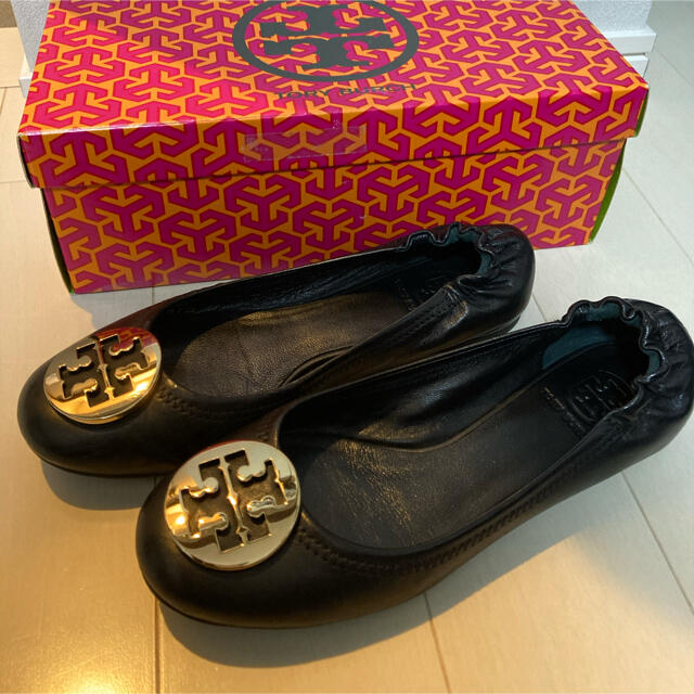 Tory Burch(トリーバーチ)の【24.5センチ】トリーバーチ　フラットシューズ レディースの靴/シューズ(バレエシューズ)の商品写真