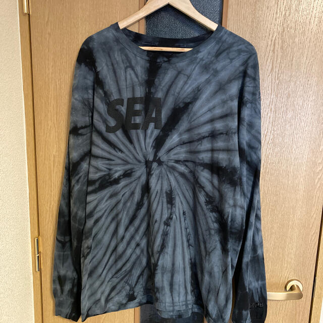 WIND AND SEA LONG SLEEVE CUT-SEWN 黒 L