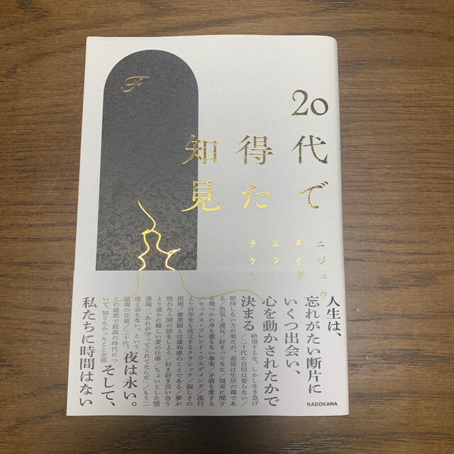 新品　２０代で得た知見 エンタメ/ホビーの本(文学/小説)の商品写真