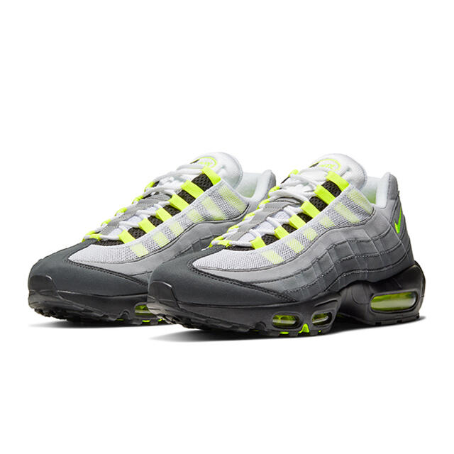 NIKE AIR MAX 95 OG NEON YELLOW 25cm ナイキ靴/シューズ