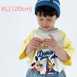 ディズニー(Disney)のミッキー＆ドナルド tee XL(120cm)(Tシャツ/カットソー)