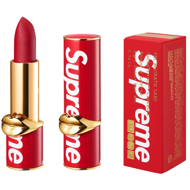 Supreme(シュプリーム)の3個セット supreme Pat McGrath Labs Lipstick  コスメ/美容のベースメイク/化粧品(口紅)の商品写真