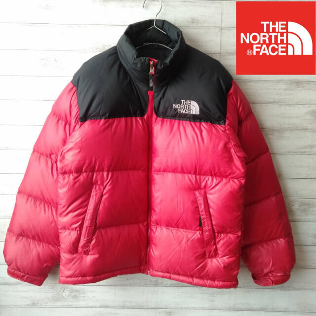 THE NORTH FACE ノースフェイス ヌプシジャケット 新品 レッド 赤