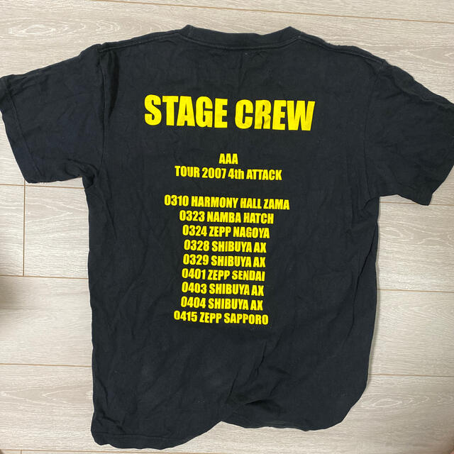 Nissy  西島隆弘　AAA STAGE CREW シャツ