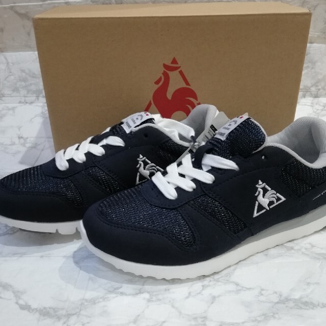 le coq sportif(ルコックスポルティフ)のルコック　le coq　スニーカー 23　セーヌ　ネイビー レディースの靴/シューズ(スニーカー)の商品写真