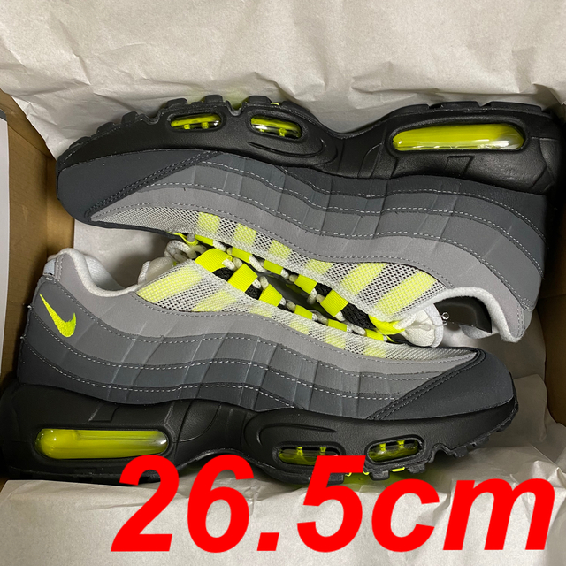 NIKE(ナイキ)のNIKE  AIR MAX 95 イエローグラデ　26.5cm メンズの靴/シューズ(スニーカー)の商品写真