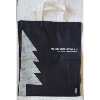 ユナイテッドアローズグリーンレーベルリラクシング(UNITED ARROWS green label relaxing)のGreenLabelRelaxingMERRY CHRISTMASショップバッグ(ショップ袋)