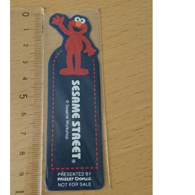 SESAME STREET(セサミストリート)のセサミストリートしおり (ミスド非売品) エンタメ/ホビーのおもちゃ/ぬいぐるみ(キャラクターグッズ)の商品写真