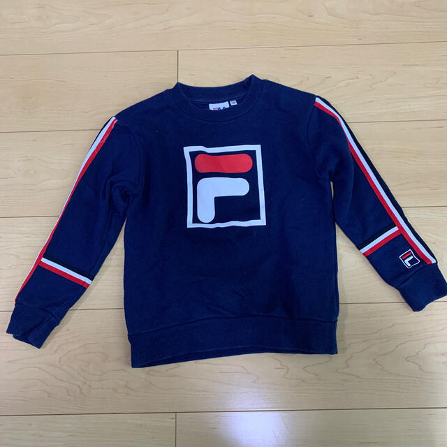 FILA(フィラ)のFILA トレーナー　120 キッズ/ベビー/マタニティのキッズ服男の子用(90cm~)(Tシャツ/カットソー)の商品写真