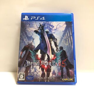 プレイステーション4(PlayStation4)の【美品】PS4 ソフト　Devil may cry 5 デビルメイクライ5 (家庭用ゲームソフト)