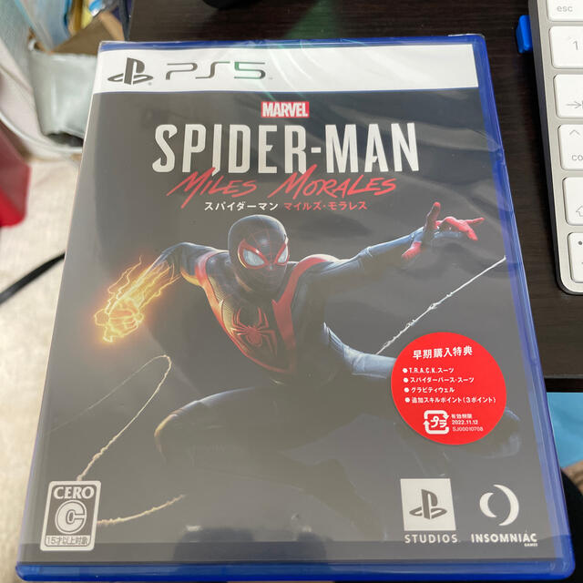 MARVEL(マーベル)のMarvel’s Spider-Man： Miles Morales PS5 エンタメ/ホビーのゲームソフト/ゲーム機本体(家庭用ゲームソフト)の商品写真