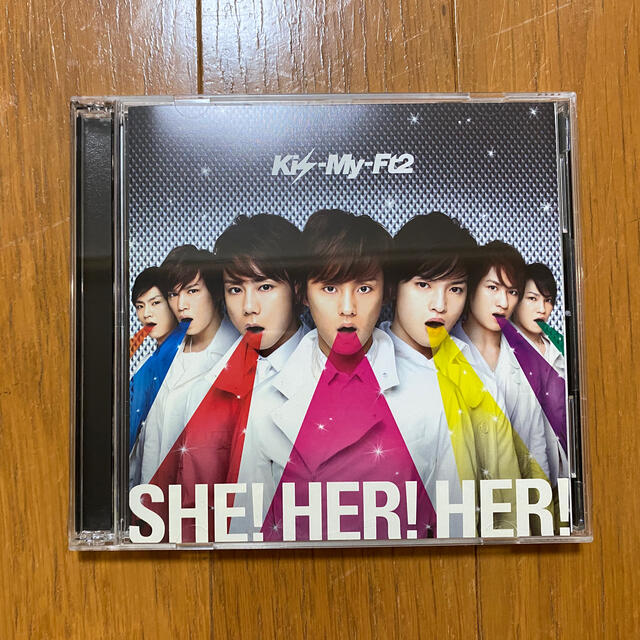 Kis-My-Ft2(キスマイフットツー)のSHE!HER!HER! 初回生産限定盤 エンタメ/ホビーのタレントグッズ(アイドルグッズ)の商品写真