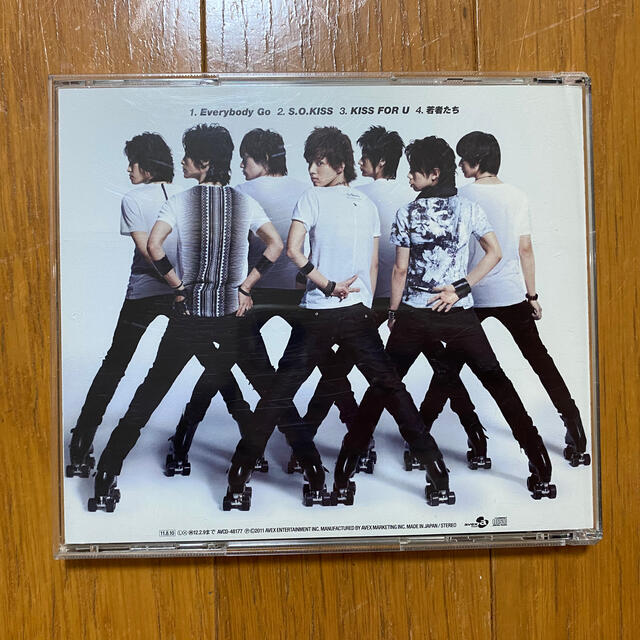 Kis-My-Ft2(キスマイフットツー)のEverybody Go 通常盤 エンタメ/ホビーのタレントグッズ(アイドルグッズ)の商品写真