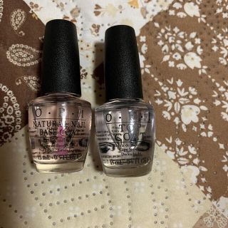 OPI  2点セット(ネイルトップコート/ベースコート)