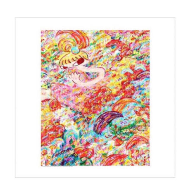 ロッカクアヤコ 魔法の手 展覧会限定ポスター 1000部限定 - アニメグッズ ロッカクアヤコ 魔法の手 展覧会限定ポスター 1000部限定 - アニメグッズ