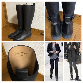 フェラガモ ロングブーツの通販 18点 | Ferragamoを買うならラクマ