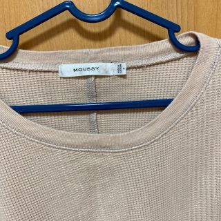 マウジー(moussy)のMOUSSY ショート丈トップス (カットソー(長袖/七分))