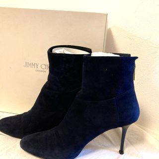 ジミーチュウ(JIMMY CHOO)のジミーチュウ　JIMMY CHOO ピンキーヒールショートブーツ(ブーツ)