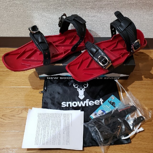 snowfeet 2 スノーフィート 赤 2020年購入品 - 板