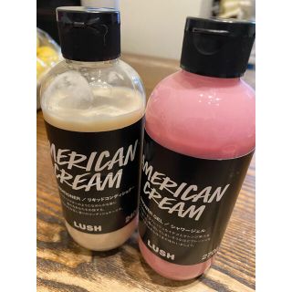 ラッシュ(LUSH)のLUSH アメリカンクリーム　シャワージェル　リキッドコンディショナーセット(コンディショナー/リンス)