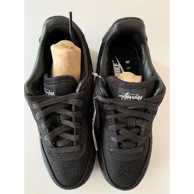 STUSSY(ステューシー)のSTUSSY x NIKE AIR FORCE 1 LOW BLACK レディースの靴/シューズ(スニーカー)の商品写真