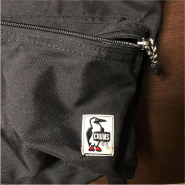 CHUMS(チャムス)のチャムス　リュック　黒 メンズのバッグ(バッグパック/リュック)の商品写真