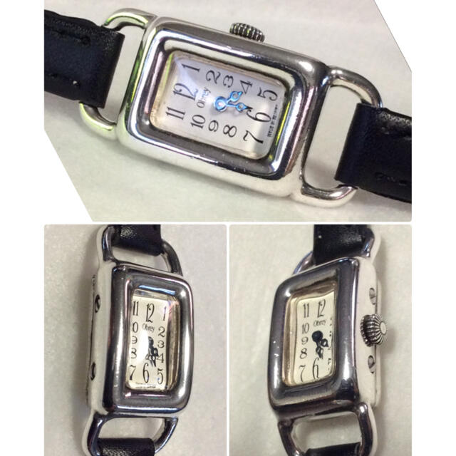 オブレイ ハンドメイド SOLID SILVER(銀無垢) レディース 腕時計
