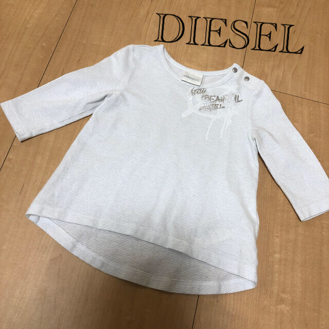 DIESEL(ディーゼル)のDIESEL カットソー 美品 キッズ/ベビー/マタニティのベビー服(~85cm)(シャツ/カットソー)の商品写真