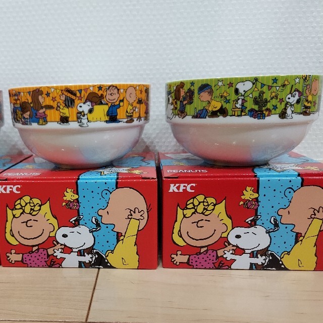 SNOOPY(スヌーピー)のsork様専用　ケンタッキー　スヌーピーボウル　2個セット エンタメ/ホビーのおもちゃ/ぬいぐるみ(キャラクターグッズ)の商品写真