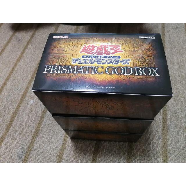 遊戯王 PRISMATIC GOD BOX 3箱セット