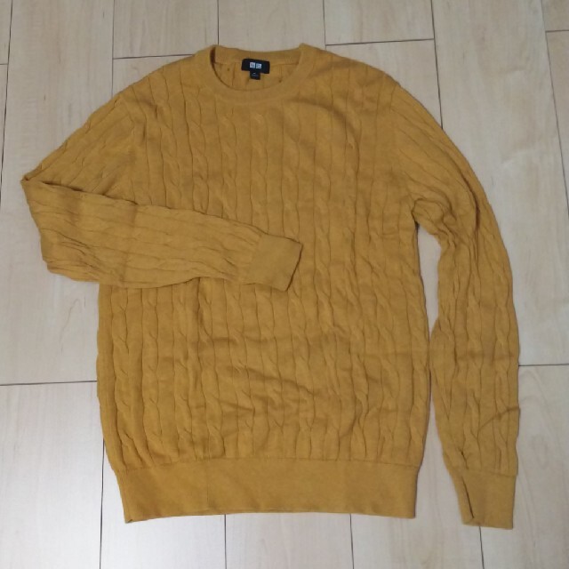 Uniqlo コットンカシミヤ ケーブルニット マスタード メンズの通販 By パンケーキshop ユニクロならラクマ Uniqlo コットンカシミヤ ケーブルニット マスタード メンズの通販 By パンケーキshop ユニクロならラクマ