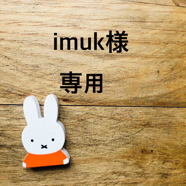 imukさま　専用　大人　ミッフィー  インナーマスク ハンドメイドのハンドメイド その他(その他)の商品写真