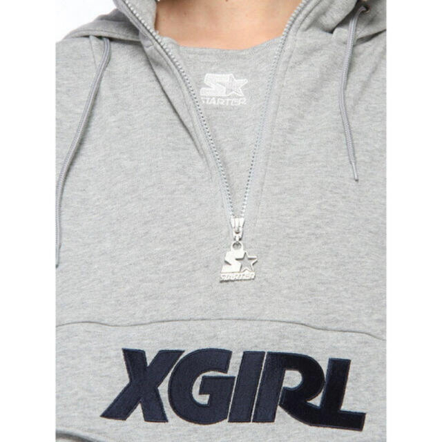 X-girl(エックスガール)の【未使用正規品】X-girl パーカー レディースファッションスウェットトップス レディースのトップス(パーカー)の商品写真