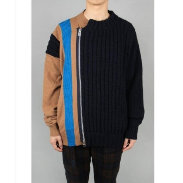 sacai Wool Knit Pullover 20AW | hartwellspremium.com