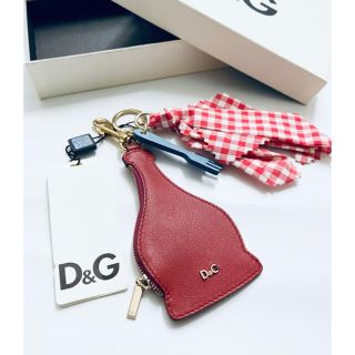 ドルチェアンドガッバーナ(DOLCE&GABBANA)の新品❣️入手困難　希少　キーホルダー　コインケース　キーリング　ポーチ(チャーム)