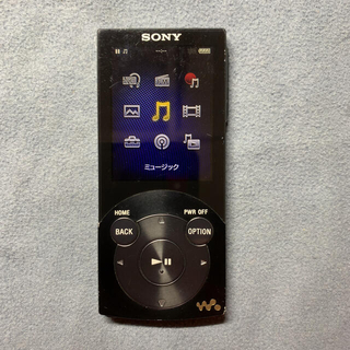 ソニー(SONY)のSONY WALKMAN NW-S744 ブラック 8GB(ポータブルプレーヤー)