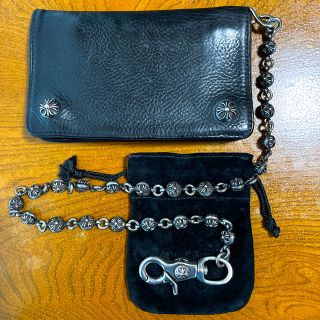 クロムハーツ(Chrome Hearts)のクロムハーツ　ウォレット+ウォレットチェーン(ウォレットチェーン)