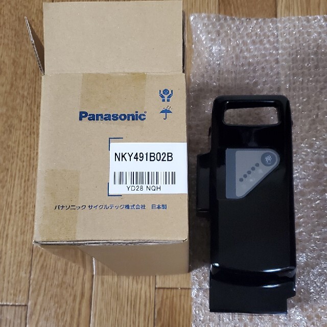 Panasonic(パナソニック)の【値下げ】パナソニック 新品未使用 電動自転車 バッテリー NKY491B02B 自動車/バイクの自動車/バイク その他(その他)の商品写真