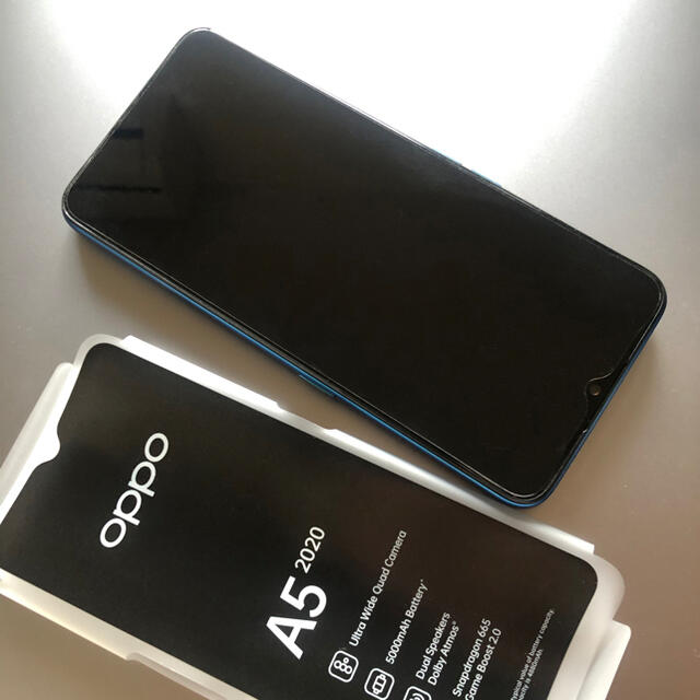 ☆2日限定値下げ☆【おまけ付】OPPO (オッポ) A5 2020 本体