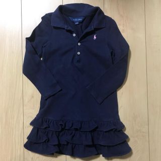 ラルフローレン(Ralph Lauren)のRalph Lauren /  長袖襟付きワンピース　size100 (ワンピース)