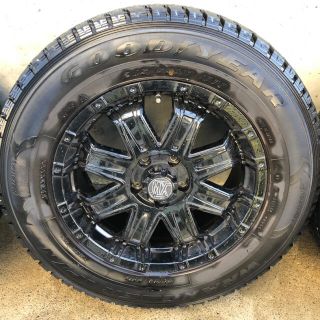 グッドイヤー(Goodyear)のpunkspilit様スタッドレスタイヤ&ホイール 245/65 R17(タイヤ・ホイールセット)