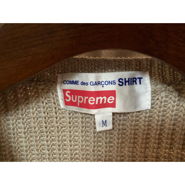 Supreme(シュプリーム)の確実正規品 M SUPREME ×  コムデギャルソン 18AW Sweater メンズのトップス(ニット/セーター)の商品写真